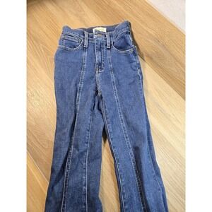 Madewell Jeans Road Tripper Skinny Flare Woman's High Waisted Size 23